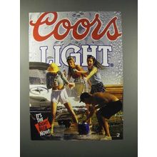 1992 Coors Light Beer Ad - It's The Right Beer Now