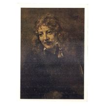 NICOLAES BRUYNINGH by REMBRANDT unused vintage postcard /