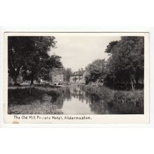 The Old Mill Private Hotel Aldermaston Berkshire RP Postcard