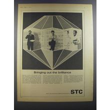 1964 STC Telecommunications and Electronics Ad - Bringing out the brilliance