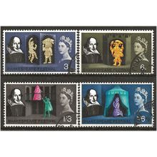 1964 Shakespeare Phosphor Set SG46p-649p Very Fine Used.