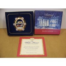 CHRISTMAS 2004 WHITE HOUSE HISTORICAL ASSOCIATION HAYES N. LAWN SLEIGH ORNAMENT
