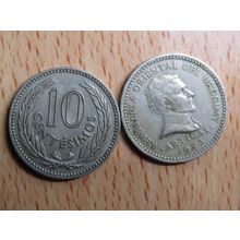 Uruguay 1953 10 Centesimos Coin