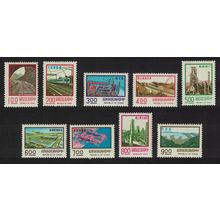 Taiwan Major Construction Projects 9v 1976 MNH SG#1122a-1122i MI#1154-1162