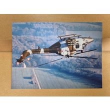 Military Helicopter Photo Westland Lynx British Army, Performing Loop