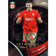 Steven Gerrard - Heroes Of Istanbul - TOPPS Liverpool Chrome 2023/24