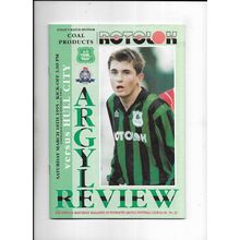 PLYMOUTH ARGYLE V HULL CITY 18/03/1995 DIVISION 2 (C8)