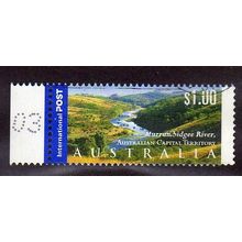 AUS 2001 $1.00 'MURRUMBIDGEE RIVER' FINE USED (EBID43-969)
