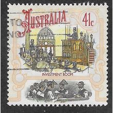 AUS 1990 41c COLONIAL DEVELOPMENT - INVESTMENT BOOM' FINE USED (EBID67-923)