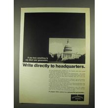 1967 Hammermill Bond Paper Ad - Write Headquarters