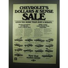 1975 Chevy Cars Ad - Nova, Vega, Monza 2+2