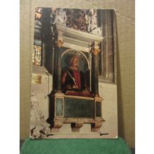 SHAKESPEARE'S MONUMENT. STRATFORD-UPON-AVON used postcard by J. Salmon 1974 pm =