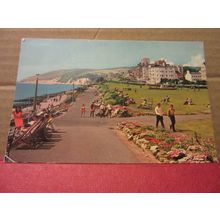 LAWNS FROM WISH TOWER, EASTBOURNE, SUSSEX used postcard Colourmaster 1976 pm =