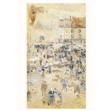 Whistler Variations In Violet & Grey Tate Gallery Exhibition Painting Postcard