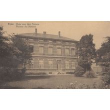 Eyne Huis van den Notaris Belgium Old Postcard