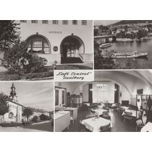 Cafe Central Saalburg Salzburg Austria Real Photo Postcard
