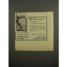 1953 The Grosvenor hotel Ad - An Hotel of Quiet Distinction
