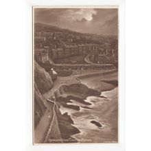 Ilfracombe from Capstone Parade Andrew Beer Art Postcard Devon