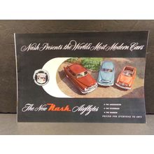 The New Nash Airflytes Sales Brochure Ambassador Statesman Rambler 1951