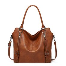 Large Capacity Women's Crossbody Handbag Brown