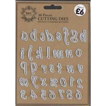 M&C Boutique. Alphabet Die Set. Die Cutting Cardmaking Scrapbooking Crafts