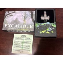1 Oz Silver Collectible 2025 Chad Legend of King Arthur EXCALIBUR Crystal Blade