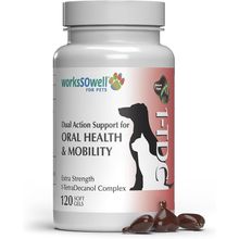 Workssowell Dual Action Natural Support - 120 Twist off Soft Gels | Delivers 4 H