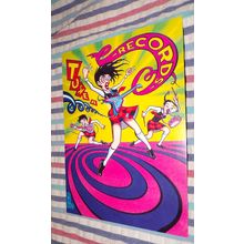 Tower Records Cartoon Female Musicians postcard- NAME FE DE RICO