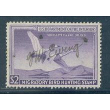 Used RW17 $2 Trumpeter Swans in Flight Very Fine NA1712