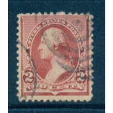 Used 219D 2c George Washington Barely Clears M02025