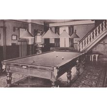 The Craig-Y-Don Billiards Room Llandudno Welsh Old Postcard