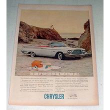 1960 Chrysler New Yorker Convertible Car Ad!