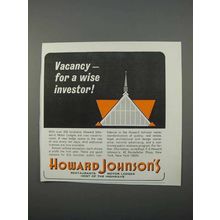 1966 Howard Johnson's Motor Lodges Ad - Wise Investor