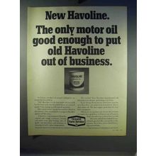 1968 Texaco Farm Service Ad - Havoline Oil