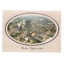 CITY VON OBEN, BERLIN GERMANY unused postcard #