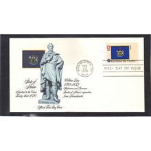 FDC Fleetwood 1655 13c Maine (Cachet-U/A) CV39221