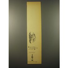 1965 Gaston de Lagrange Cognac Ad - Damn his Degas - did you get the name