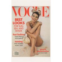 Gender Discrimination LGBT Linda Evangelista Magazine Postcard