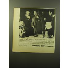 1960 Botany 500 Mark-10 Suit Ad - This is the elegance of the Botany 500 look