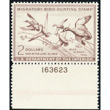 RW20, Mint NH $2 Duck Stamp - With PL# * Stuart Katz