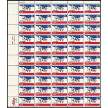 Mount Rushmore Full Sheet of Fifty 26 Cent Postage Stamps Scott C88