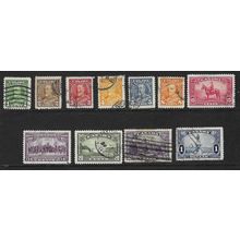 CANADA 1935 SET USED SG341-51
