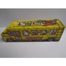 Kellogg`s 2004 Variety Pack Cereal Box Safari Bus Chocolate Fountain Tour