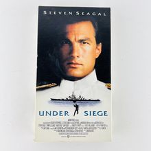 Under Siege VHS Video Tape Steven Seagal Erika Eleniak Gary Busey Tommy Lee Jone