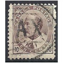 Canada 1903 SG184 10c Dull Purple Fine Used .