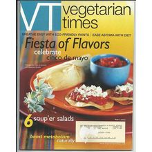 VEGETARIAN TIMES magazine MAY 2003