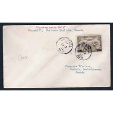 Canada Ship RMS Nascopie Churchill Man Arctic Mail 1935