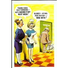 BAMFORTH COMIC "Next Week" Postcard (No.966)