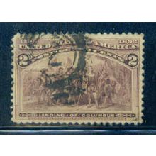 Used 231 2c Landing of Columbus Fine T1350