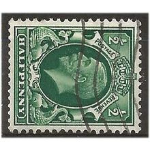 1934 SG439a 1/2d Green Photogravure Wmk SIDEWAYS Good+ Used .. ..